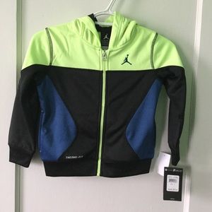 Nike Jordan Jumpman Zip Front Hooded Jacket, NWT, 5 Boys